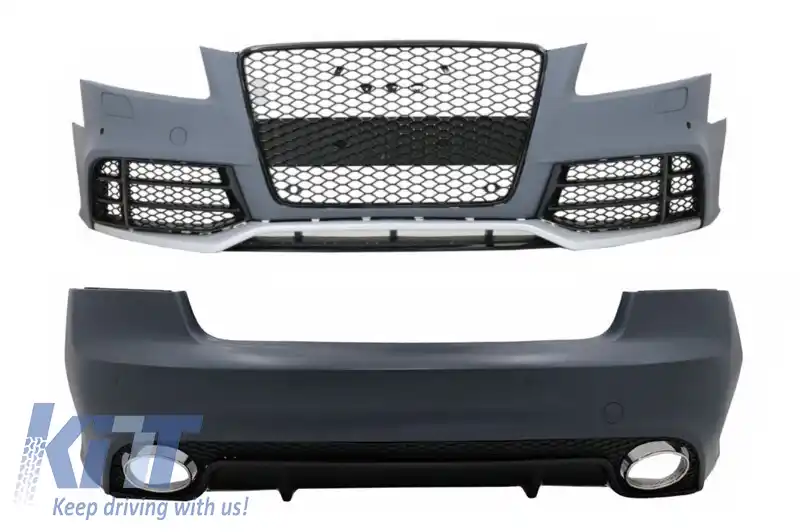 Pachet Exterior compatibil cu Audi A5 8T Pre Facelift Coupe Cabrio (2007-2011) RS5 Design