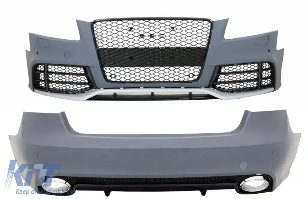 Pachet Exterior compatibil cu Audi A5 8T Pre Facelift (2007-2011) RS5 Design