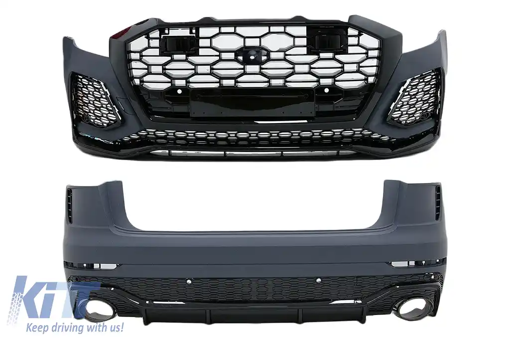 Pachet Exterior compatibil cu Audi Q8 SUV (2018-2023) RS Design