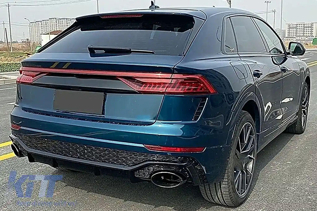 Pachet Exterior compatibil cu Audi Q8 SUV (2018-up) RS Design-image-6107106