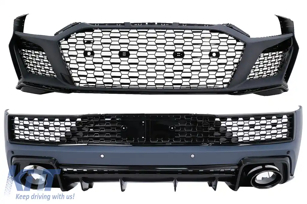 Pachet Exterior compatibil cu Audi R8 Coupe Cabrio (4S 2nd Generation) (2015-2021)
