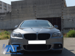 Pachet Exterior compatibil cu BMW F10 Seria 5 (2011-2014) M-Technik Design cu Ornament Evacuare M-Power-image-5995355
