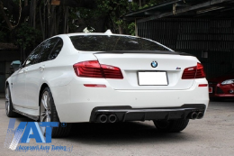 Pachet Exterior compatibil cu BMW F10 Seria 5 (2011-2014) M-Performance Design cu Ornamente Evacuare M-Power-image-6024632