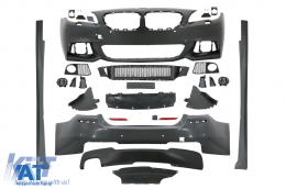 Pachet Exterior compatibil cu BMW F10 Seria 5 (2011-2014) M-Technik Design-image-6090137