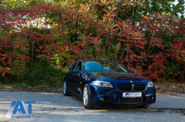Pachet Exterior compatibil cu BMW F11 Seria 5 Touring (2010-up) M-Technik Design cu Ornament Evacuare ACS-look-image-6069945