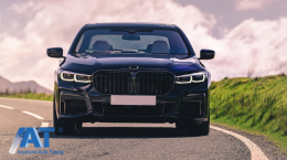 Pachet Exterior compatibil cu BMW G12 LCI Facelift Seria 7 (2019-Up) M-Technik Design-image-6082045