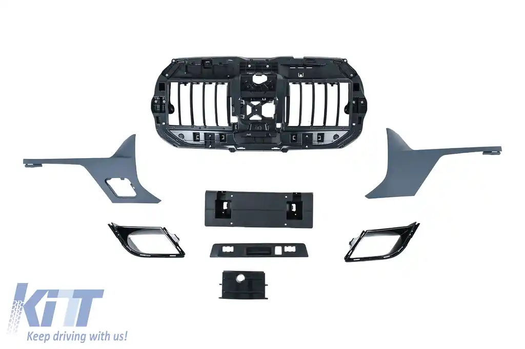 Pachet Exterior compatibil cu BMW G12 LCI Facelift Seria 7 (2019-Up) M-Technik Design-image-6128360