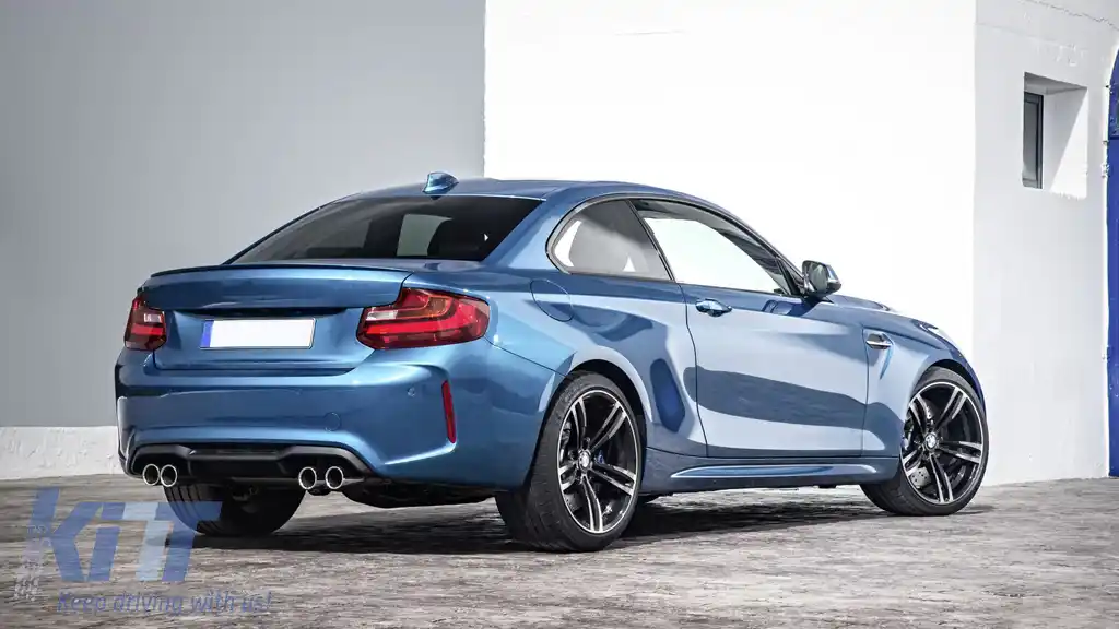 Pachet Exterior compatibil cu BMW Seria 2 F22 Coupe F23 Cabrio (2014-2017) M2 Design-image-6087128