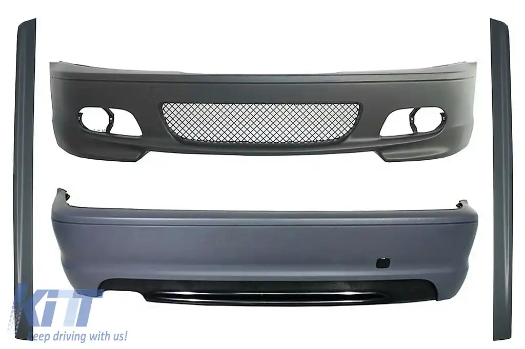 Pachet Exterior compatibil cu BMW Seria 3 E46 Coupe Cabrio (1998-2005) M-Technik II Design