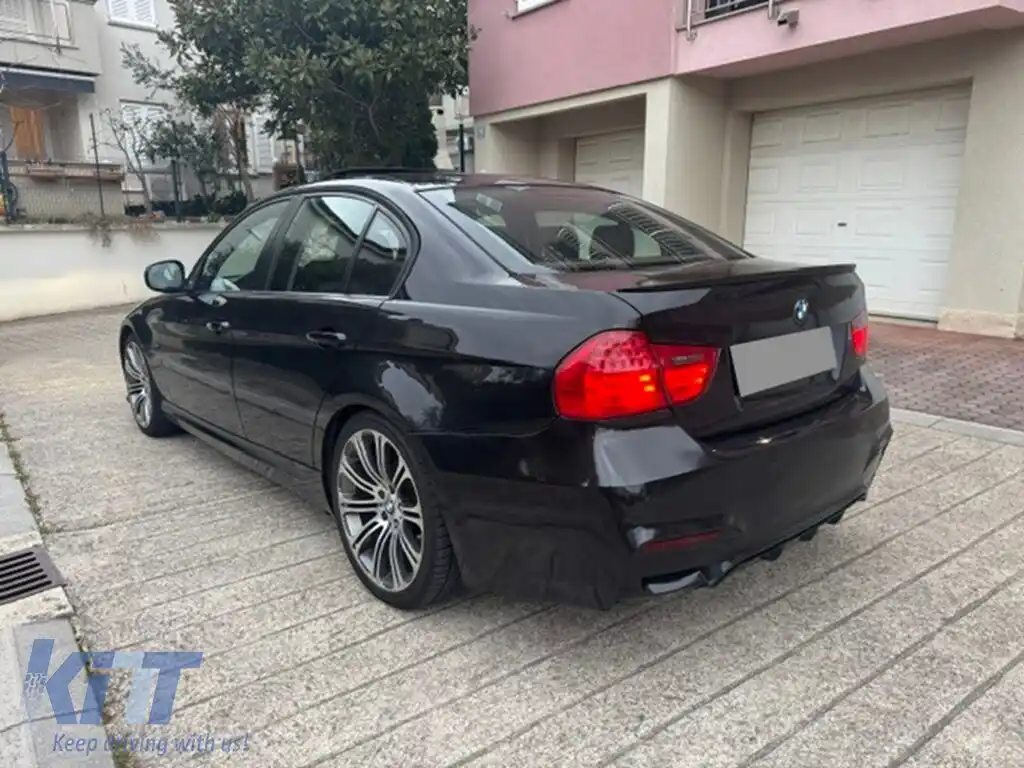 Pachet Exterior compatibil cu BMW Seria 3 E90 LCI Sedan (2008-2011) M4 Design-image-6278907