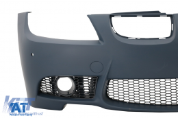 Pachet Exterior compatibil cu BMW Seria 3 E90 (04-08) (Non LCI) M3 Design fara Proiectoare cu Praguri Laterale si Bara Fata/Spate PDC-image-6013920