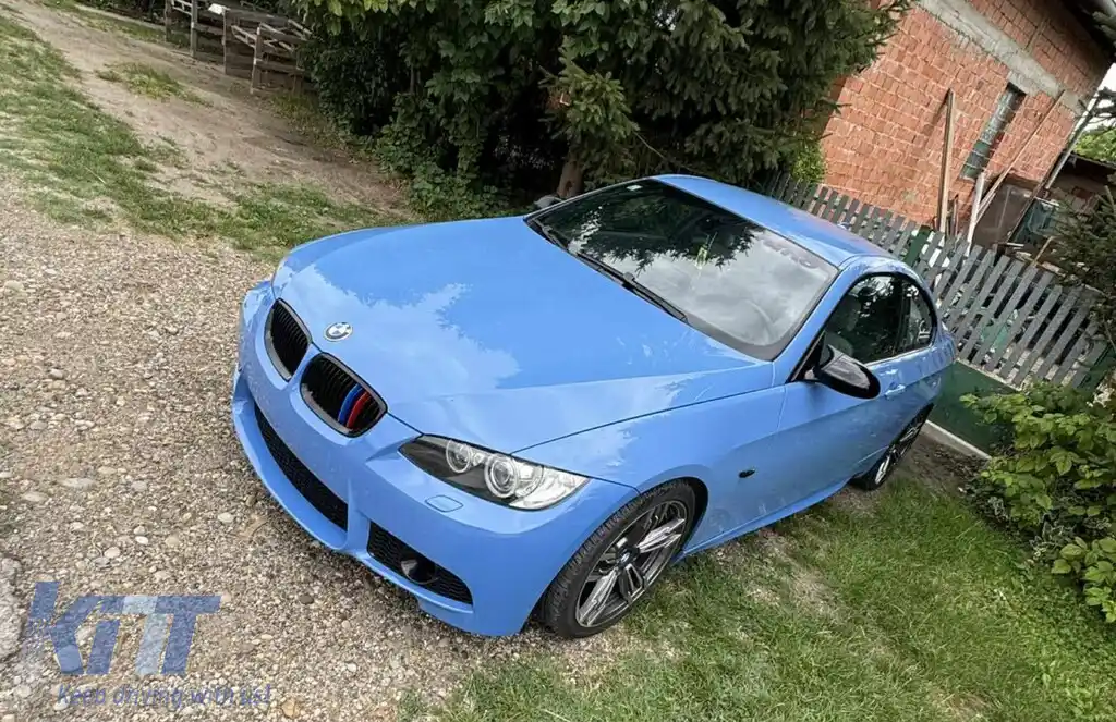 Pachet Exterior compatibil cu BMW Seria 3 E92 E93 Coupe Cabrio (2006-2009) M3 Look-image-6278635