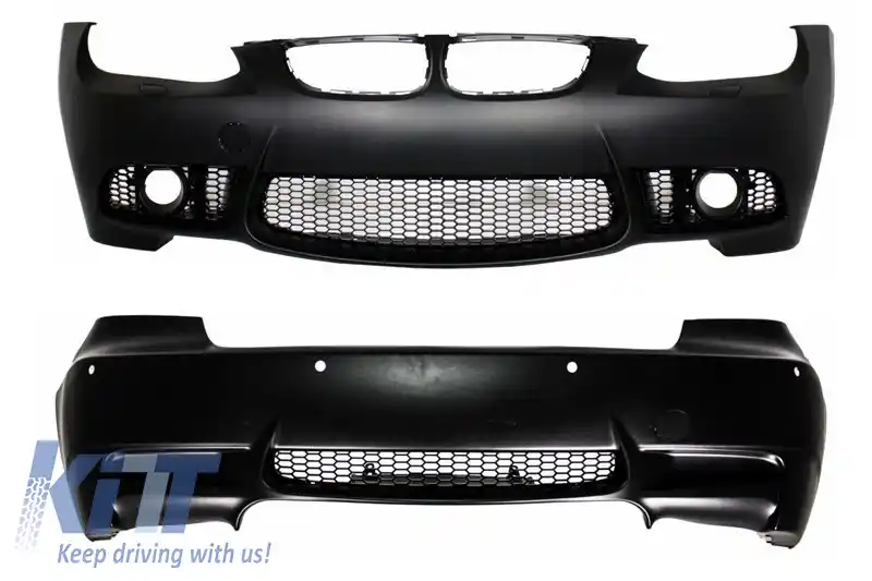 Pachet exterior compatibil cu BMW Seria 3 E92 Coupe E93 Cabrio (2006-2009) M3 Design Fara Proiectoare