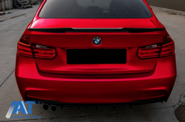 Pachet Exterior compatibil cu BMW Seria 3 F30 (2011-2019) M-Technik Design cu Ornament Evacuare-image-6072015