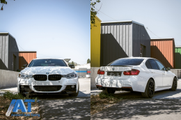 Pachet Exterior compatibil cu BMW Seria 3 F30 (2011-2014) & F30 LCI Facelift (2015-up) M-Performance Design-image-6070070