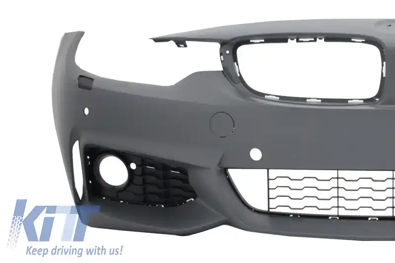 Pachet Exterior compatibil cu BMW Seria 4 F32 F33 (2013-up) cu Grile Centrale Sport Design Coupe Cabrio-image-6062776