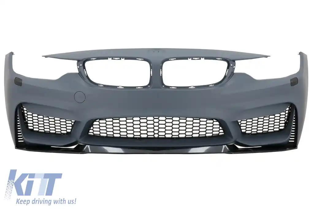 Pachet Exterior compatibil cu BMW Seria 4 F36 (2013-03.2019) M4 Look Gran Coupe Fara Proiectoare-image-6074404