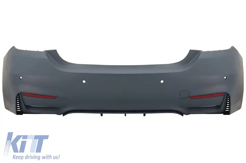 Pachet Exterior compatibil cu BMW Seria 4 F36 Gran Coupe (2013-03.2019) M4 Look cu Grile si Ornamente Tobe Carbon-image-6074653