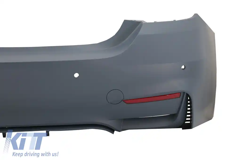 Pachet Exterior compatibil cu BMW Seria 4 F36 Gran Coupe (2013-03.2019) M4 Look cu Grile si Ornamente Tobe Carbon-image-6074654