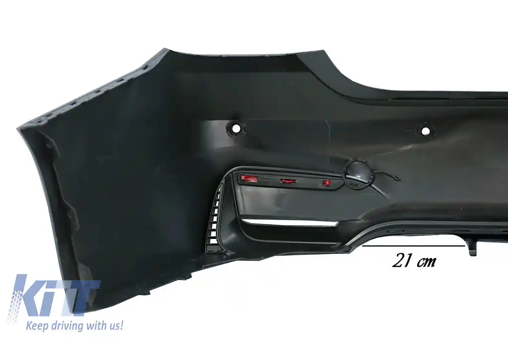 Pachet Exterior compatibil cu BMW Seria 4 F36 Gran Coupe (2013-03.2019) M4 Look cu Grile si Ornamente Tobe Carbon-image-6074658