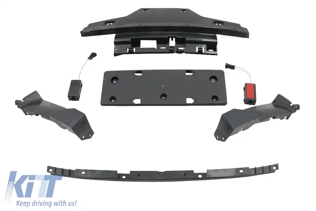 Pachet Exterior compatibil cu BMW Seria 4 F36 Gran Coupe (2013-03.2019) M4 Look cu Grile si Ornamente Tobe Carbon-image-6074664
