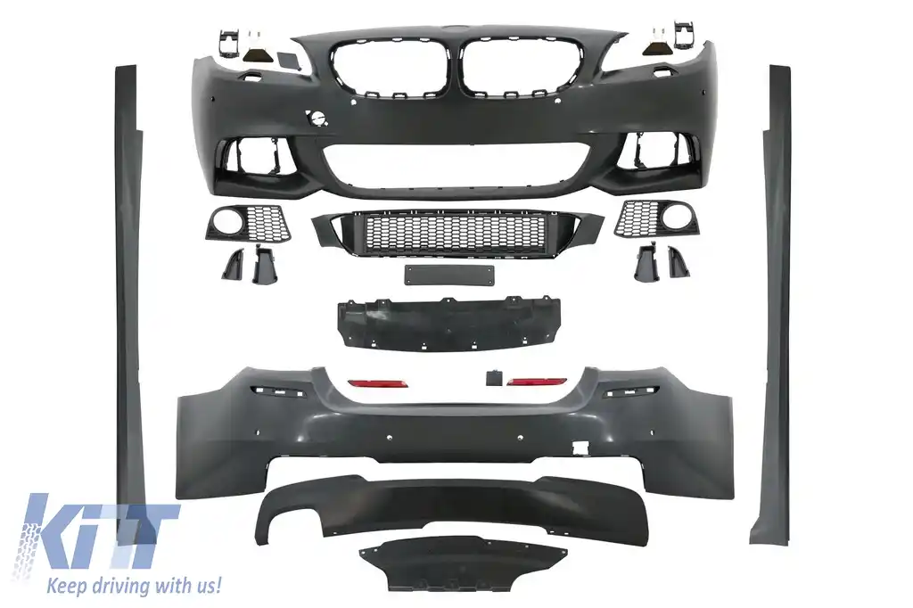 Pachet Exterior compatibil cu BMW Seria 5 F10 (2011-2014) M-Technik Design-image-6093827