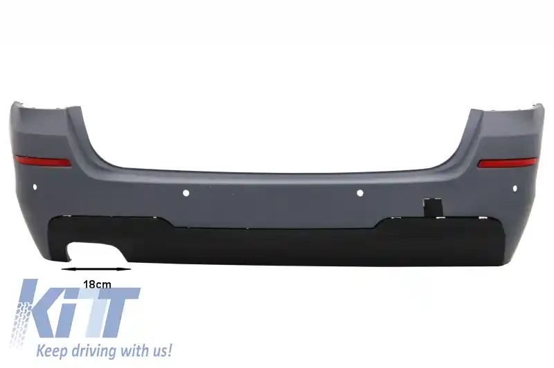 Pachet Exterior compatibil cu BMW Seria 5 F11 Touring (2011-2014) M-Technik M5 Design si Praguri Laterale-image-6024605