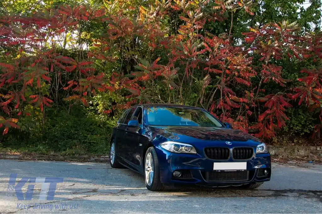 Pachet Exterior compatibil cu BMW Seria 5 F11 Touring (2011-2014) M-Technik M5 Design cu Praguri Laterale-image-6100052