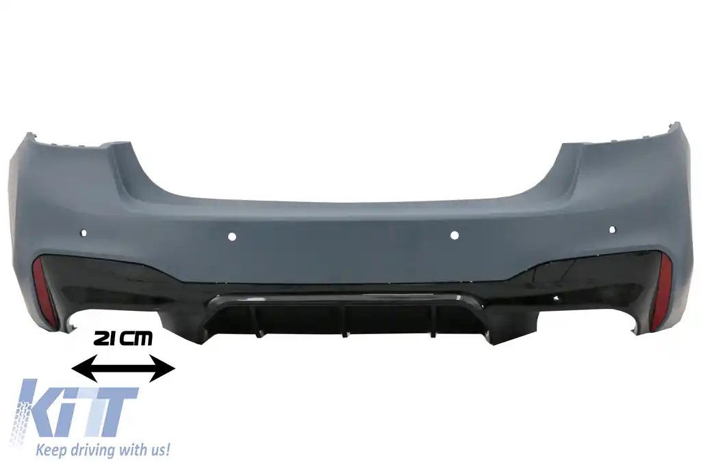 Pachet Exterior compatibil cu BMW Seria 5 G30 LCI (2020-up) M5 Design-image-6085894