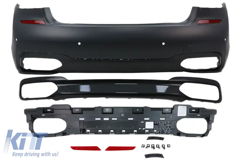 Pachet Exterior compatibil cu BMW Seria 7 G11 G12 (2015-2019) M-Technik Design-image-6094325