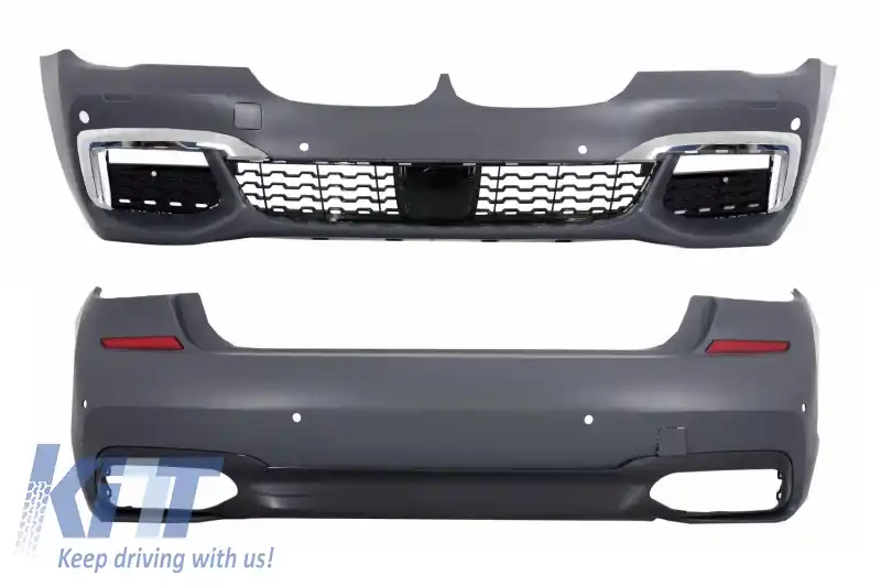 Pachet Exterior compatibil cu BMW Seria 7 G12 (2015-02.2019) M-Technik Design-image-6019537