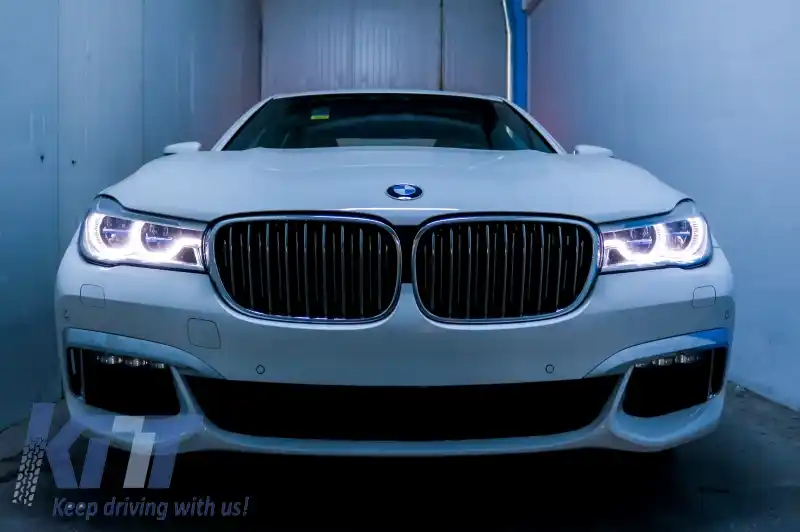 Pachet Exterior compatibil cu BMW Seria 7 G12 (2015-02.2019) M-Technik Design-image-6032302