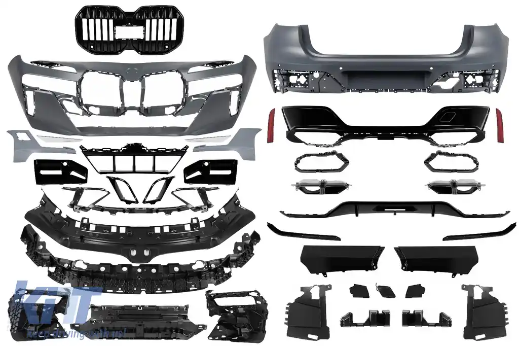 Pachet Exterior compatibil cu BMW Seria 7 G70 (2022-) M Design-image-6128220