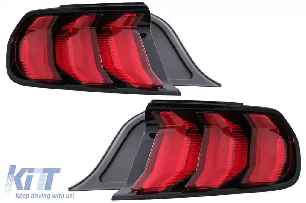 Pachet Exterior compatibil cu Ford Mustang Mk6 VI Sixth Generation (2015-2019) Coupe cu camera-image-6195374