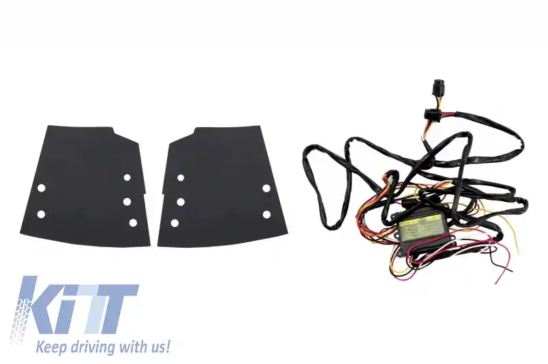 Pachet Exterior compatibil cu Ford Mustang Mk6 VI Sixth Generation (2015-2019) Coupe cu camera-image-6195375