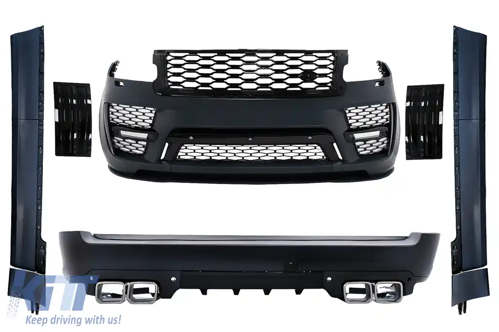 Pachet Exterior compatibil cu Land Range Rover Vogue IV L405 SWB (2018-Up) SVO Look