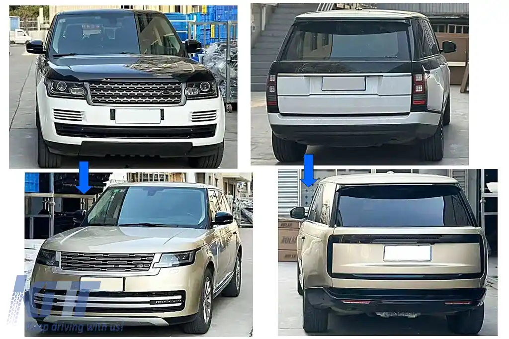 Pachet Exterior compatibil cu Land Range Rover Vogue L405 (2013-2017) Conversie la 2023 Design-image-6106067