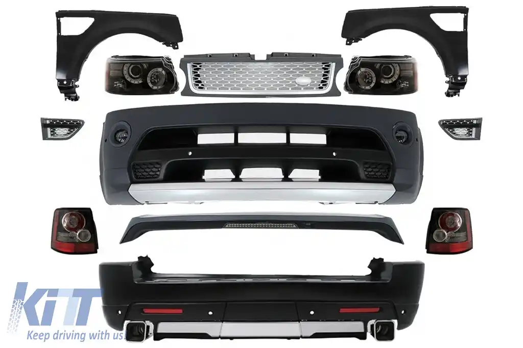 Pachet Exterior compatibil cu Land Range Rover Sport L320 Facelift (2010-2013) Autobiography Design