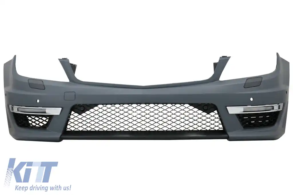 Pachet Exterior compatibil cu Mercedes C-Class C204 Coupe (2011-2015) C63 Design-image-6086899