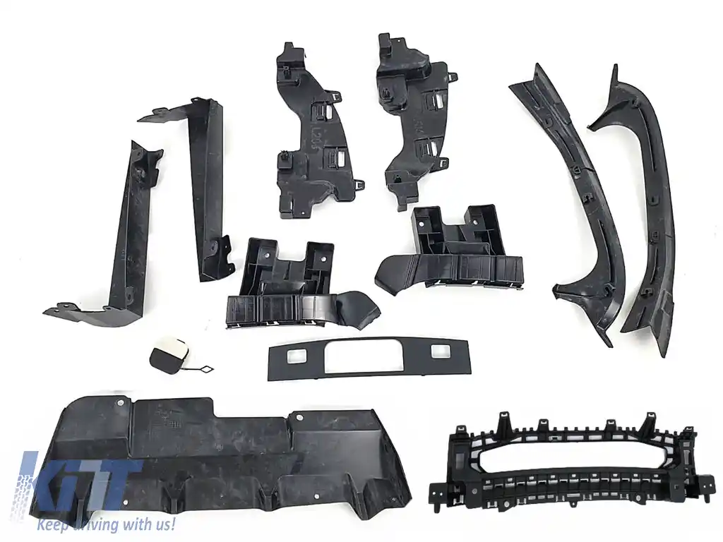 Pachet Exterior compatibil cu Mercedes C-Class W205 Sedan (2018-2022) Conversie la W206 C63 Design-image-6113102