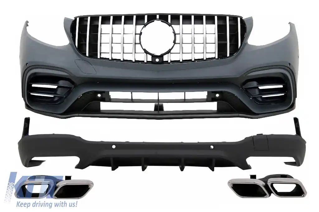 Pachet Exterior compatibil cu Mercedes GLC SUV X253 (2015-07.2019) GLC63 Design
