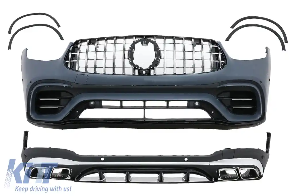 Pachet Exterior compatibil cu Mercedes GLC SUV X253 (2020-Up) GLC63 Design
