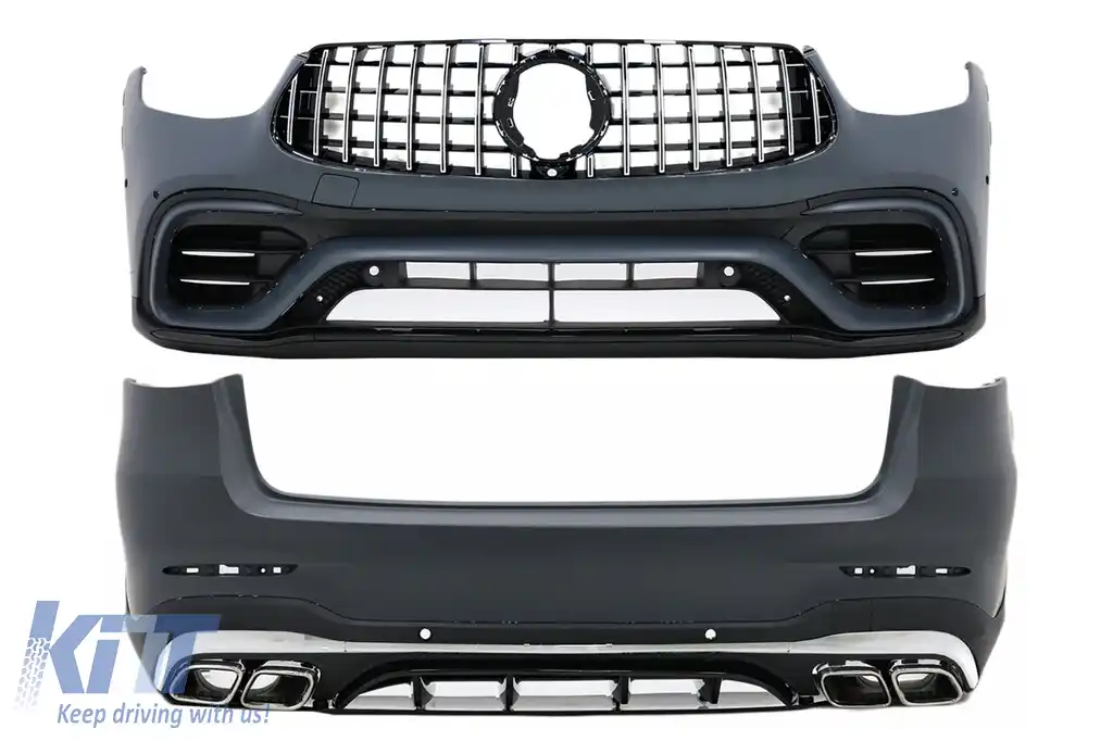 Pachet Exterior compatibil cu Mercedes GLC SUV Facelift X253 (2020-Up) GLC63 Design