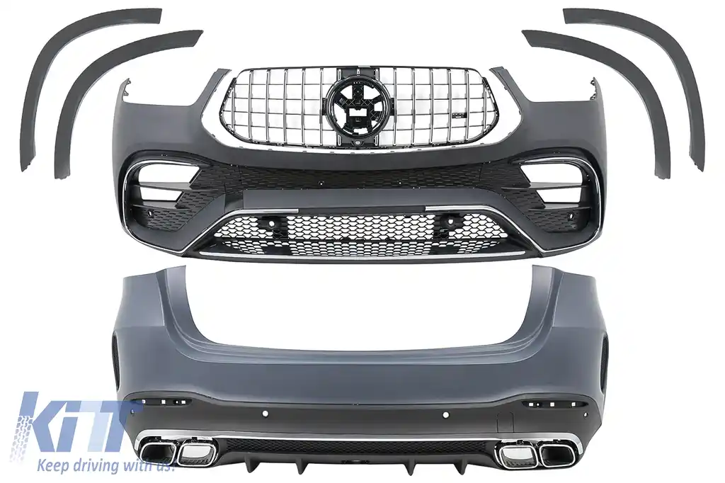 Pachet Exterior compatibil cu Mercedes GLE W167 SUV (2019-Up) GLE 63S Design