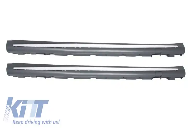 Pachet Exterior compatibil cu Mercedes S-Class W222 Facelift (2013-06.2017) S63 Design Cu Grila Centrala Crom-image-6033987