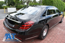 Pachet Exterior compatibil cu Mercedes S-Class W222 Facelift (2013-Up) S63 M-Design-image-6057193