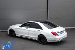 Pachet Exterior compatibil cu Mercedes S-Class W222 Facelift (2013-Up) S63 M-Design-image-6082418