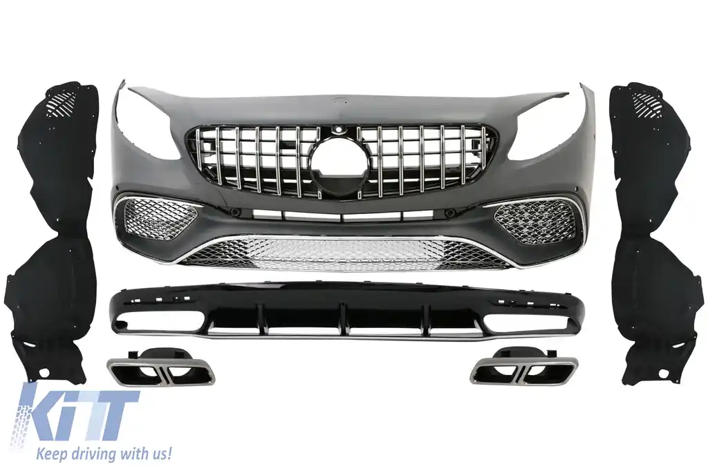 Pachet Exterior compatibil cu Mercedes S-Class C217 Coupe Sport Line (2015-2021) S63 Design