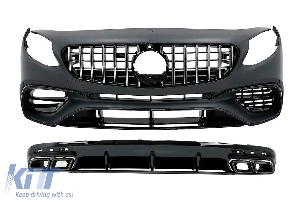 Pachet Exterior compatibil cu Mercedes S-Class C217 Coupe Sport Line (2015-2021) S63 Design