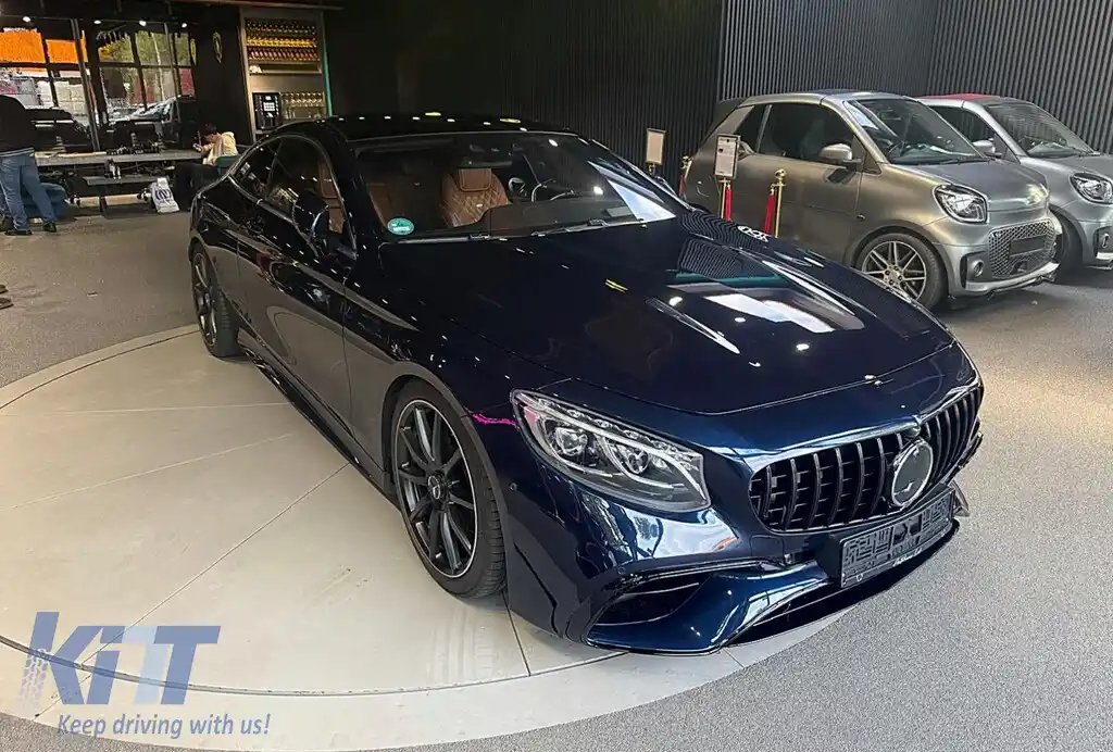 Pachet Exterior compatibil cu Mercedes S-Class C217 Coupe Sport Line (2015-2021) S63 Design-image-6126860